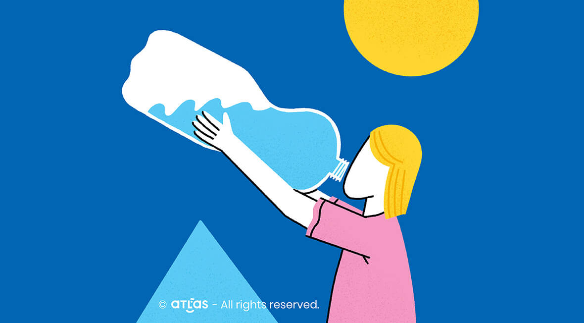 "At least 2 liters a day" - myth or need? Hydration is important